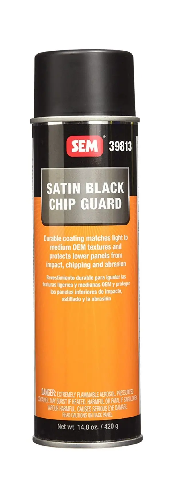 Sem 39813 Chip Guard Satin Black 14.8Oz. 1