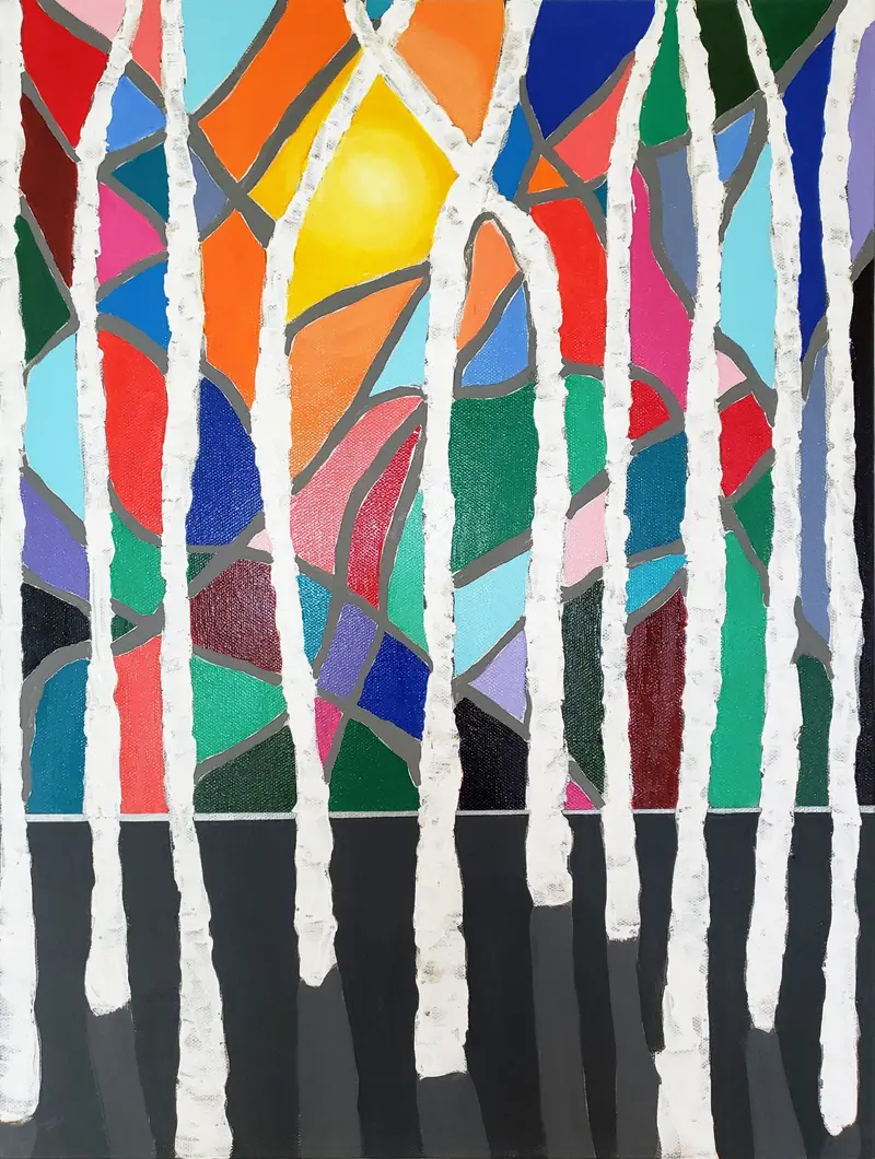 Silver Trees By Julie M. Green 1