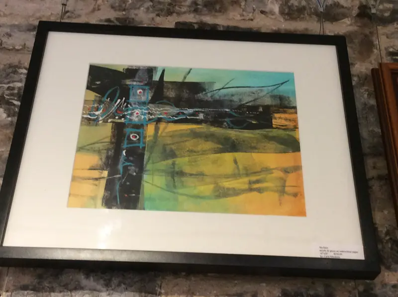 Skylines - Original Painting By Carla Miedema 1