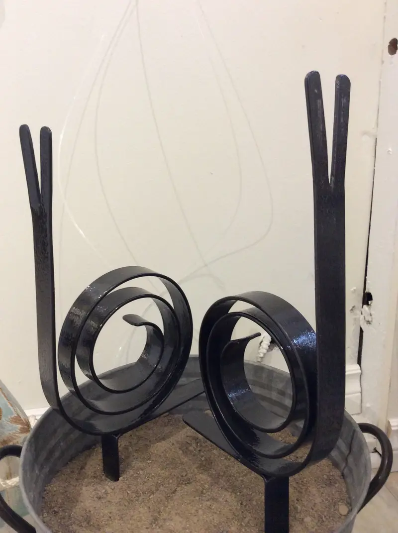 Slow Snail - Large Metal Handmade 1