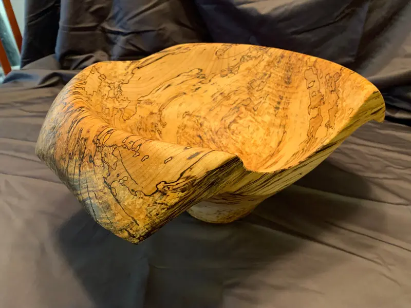 Spalted Maple Bowl #1107 1