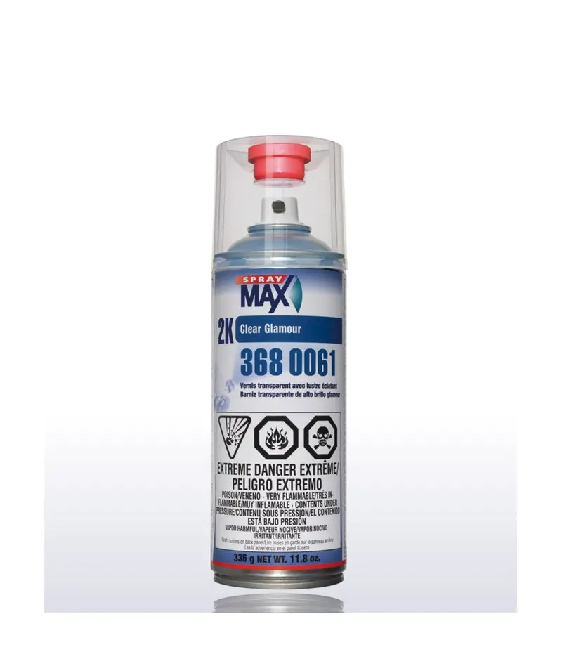 Spraymax 3680061  2K Urethane Glamour Clear Coat Aerosol 11.8Oz. 1