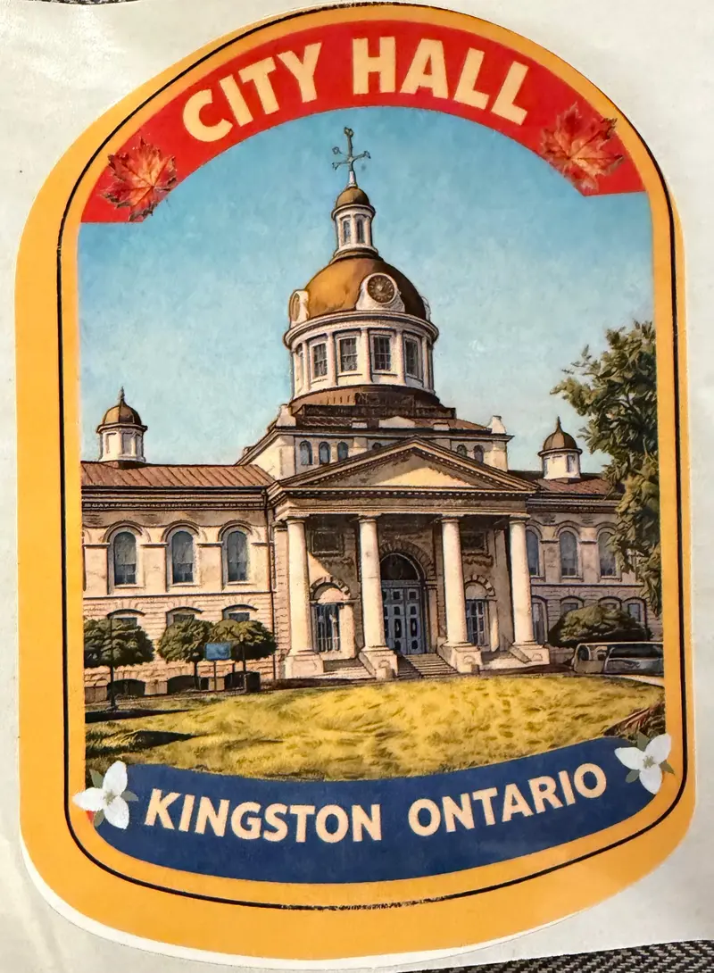 Sticker Of Kingston City Hall 1