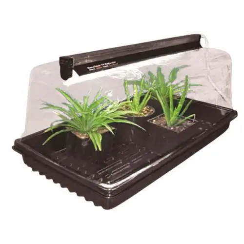 Super Sprouter Ultra Clear Vented Humidity Dome 7 In W/ Light Tracks (35/Cs) 1