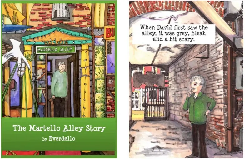 The Martello Alley Story - Little Book By Everdello (Joanne Stanbridge) 1
