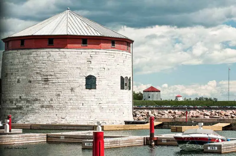 Three Martello Towers - Print 10 X 8 1