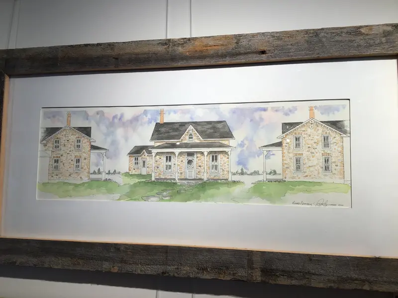 Three Views:  Watercolour Original By Richard Armstrong 1