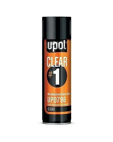 U-Pol 0796 #1 High Gloss Coat Clear  450Ml 1