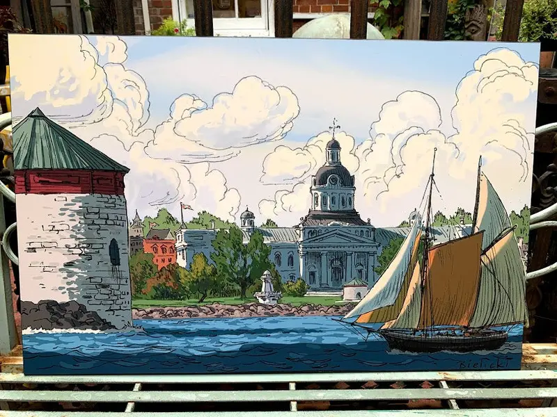 Underway Plaque By Piotr Bielicki 1