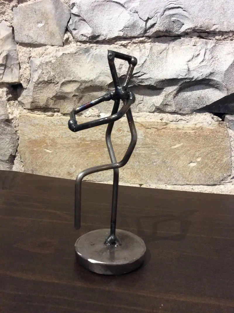 Whimsy Baseball Pitcher Sculpture 1