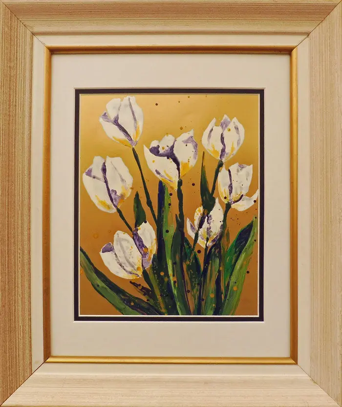 White Tulips By Cathie Hamilton 1