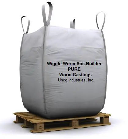 Wiggle Worm Soil Builder Pure Worm Castings Bulk 2000 Lb 1