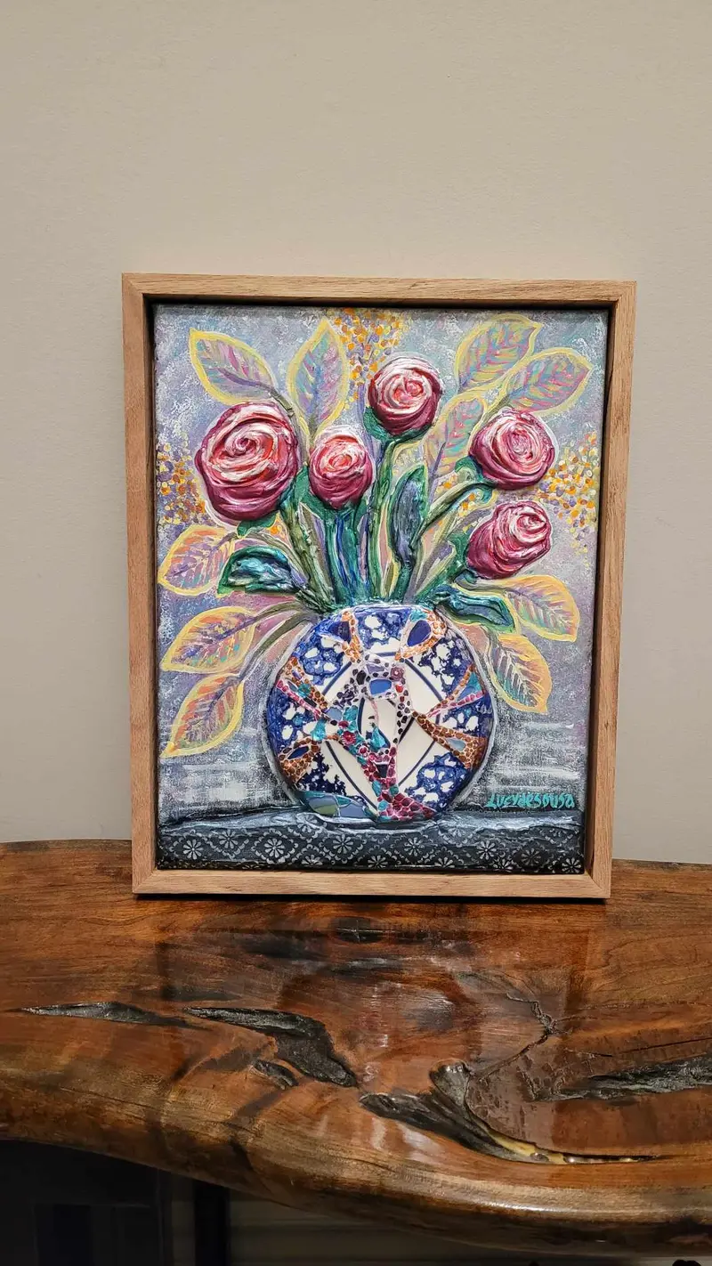 Window Dressing, Original Artwork By Lucy De Sousa 1