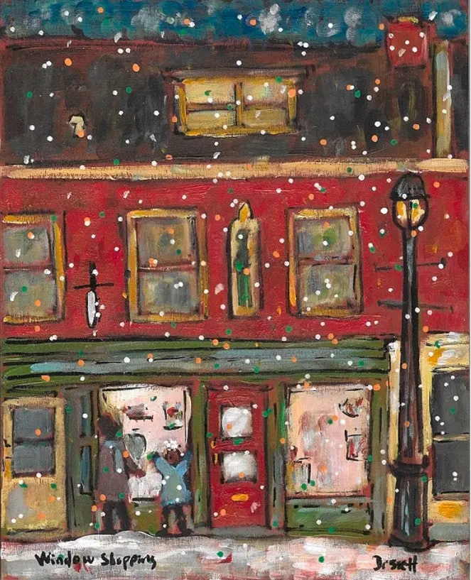 Window Shopping Large Card 1