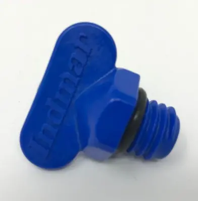 Wingled Engine Plug - 1/2" W/ O-Ring 1