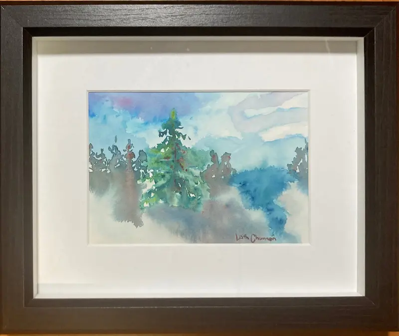 Winter Green - Original Painting By Leith Channen 1