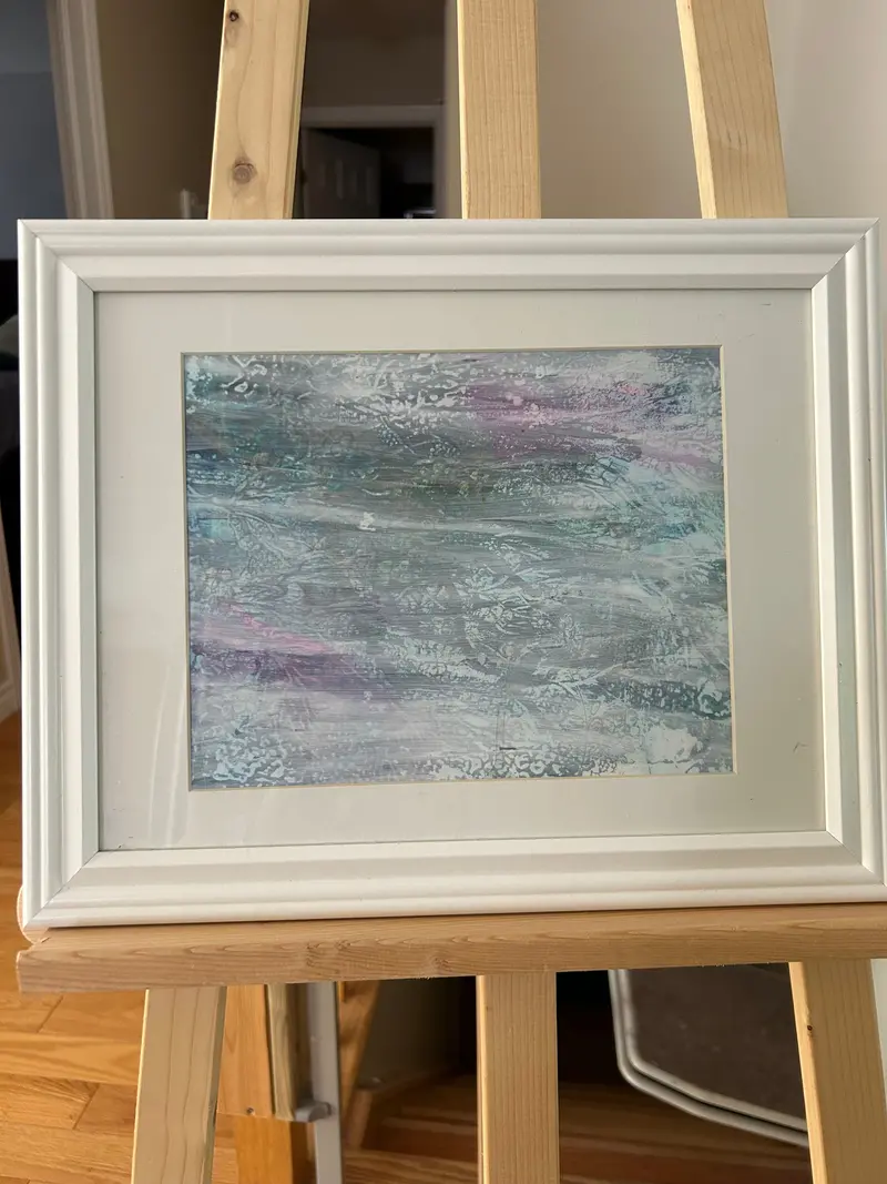 Winter’S Reflections - Original Painting By Leslie Welfare 1