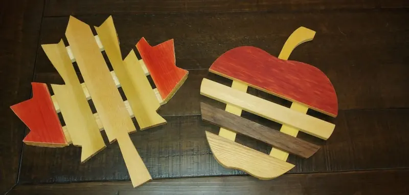 Wooden Trivet By Ovals 1