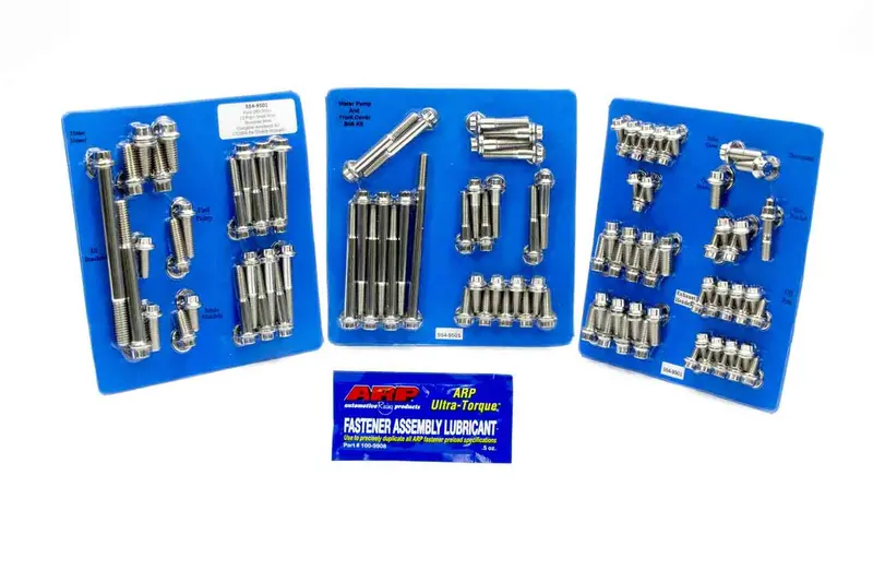 Arp 554-9501 Small Block Ford Stainless Steel Engine Fastener Kit – 12-Point Head Design 1
