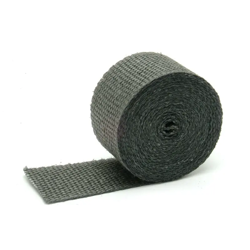 Design Engineering 10121 Black Exhaust Heat Wrap – 2-Inch Width × 15-Foot Length 1