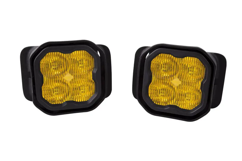 Diode Dynamics Ss3 Sport F2 Fog Light Kit – Abl Yellow, Sae-Compliant, Led-Based 1