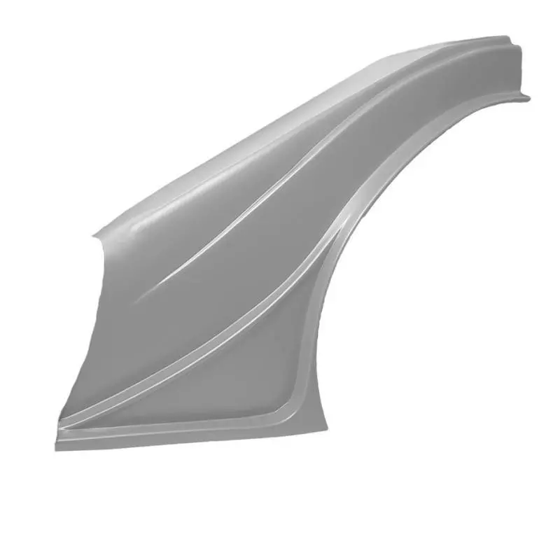 Dominator Race Products Outlaw Left Front Flare – Gray, Model 2001F-Gry 1