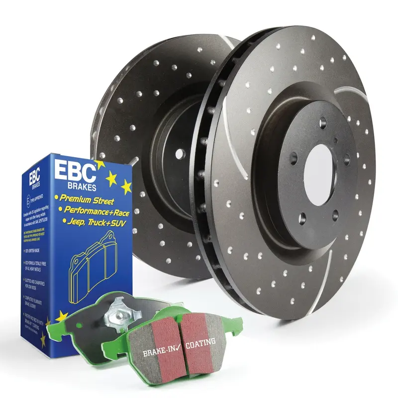 Ebc Brakes S10Kf1012 S10 Kits Greenstuff 2000 And Gd Rotors 1