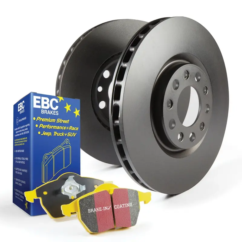 Ebc Yellowstuff Brake Pad & Rk Rotor Kit For S13 Vehicles 1