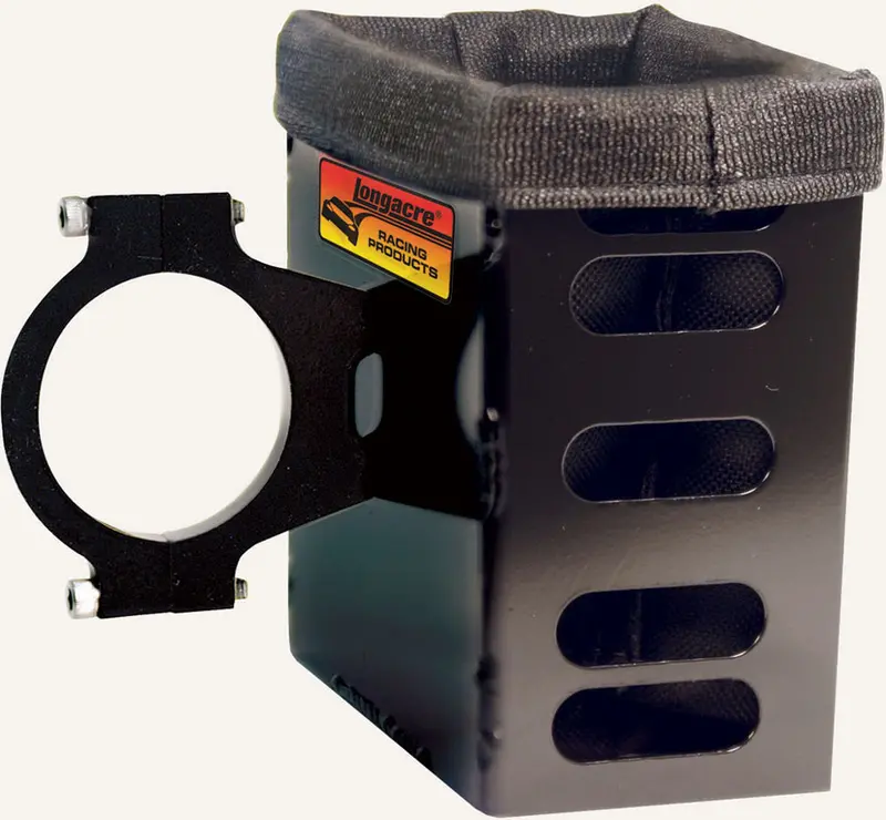 Longacre 52-22560 Compact 1.75" Black Radio Box For Race Vehicles 1