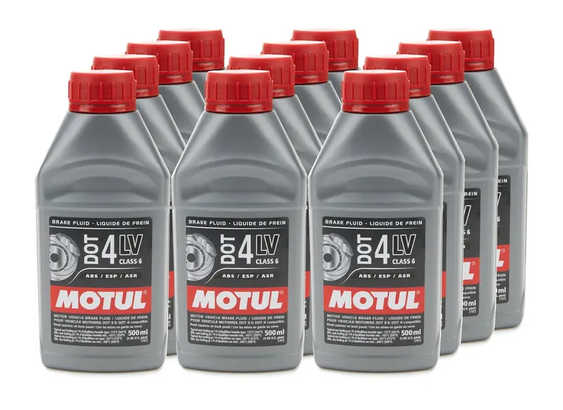 Motul Usa 111254-12 Dot 4 Racing Brake Fluid – 12-Bottle Case (500Ml Each) 1