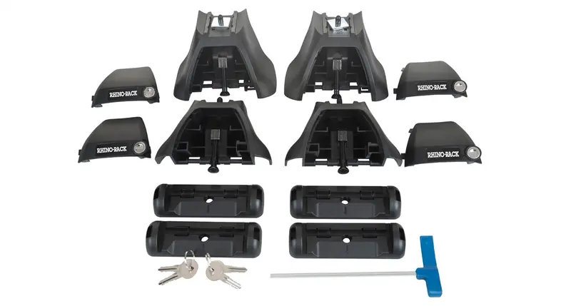 Rhino-Rack Ja4068 Vortex Aero Roof Rack System – Multi-Fit, 2500 Series 1