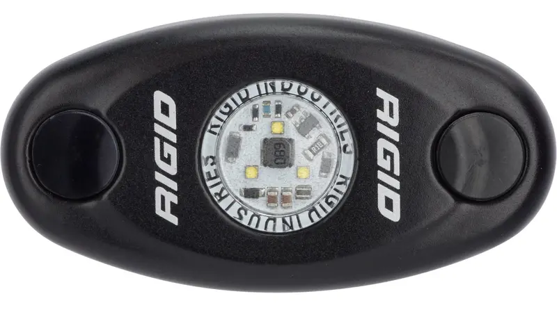 Rigid Industries A-Series Low-Power Led Light (Black Housing, Natural White) 1
