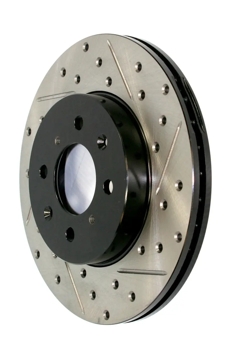 Stoptech Sport Drilled & Slotted Front Left Brake Rotor (127.51001L) 1