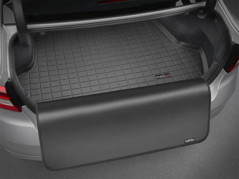 Weathertech 43664Sk Cargo Liner With Rear Bumper Protector — Cocoa, Fits Behind 2Nd Row 1