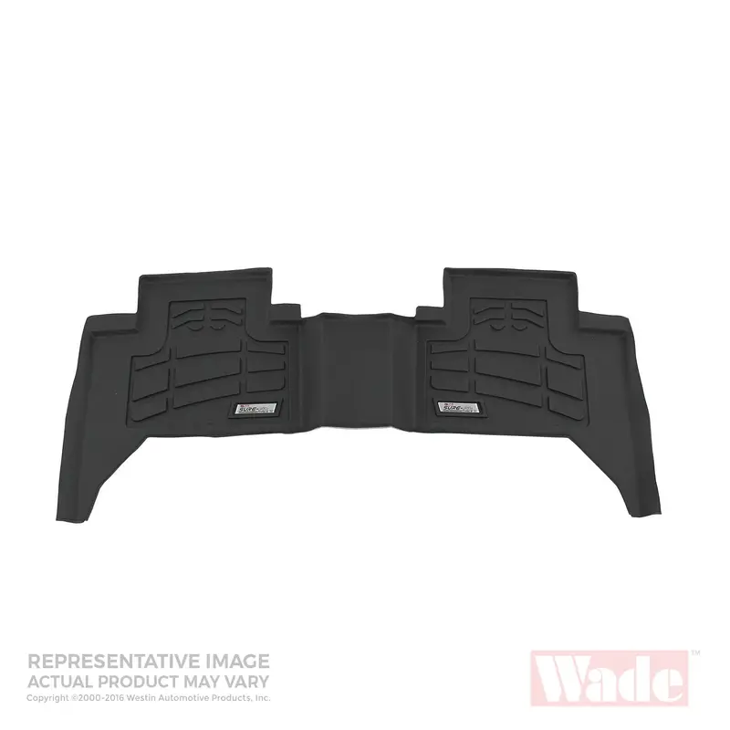 Westin Sure-Fit Rear Floor Liner – Custom Molded, Black Trim 1